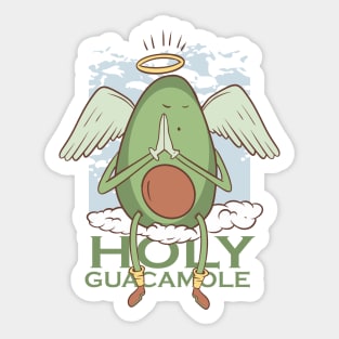 HOLY GUACAMOLE Sticker